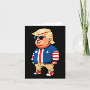 Carte Je suis juste un gars cool Trump drôle mec cool Me