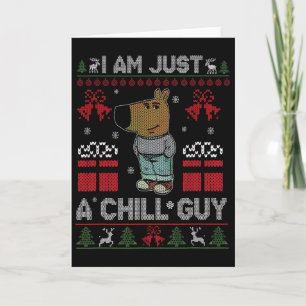 Carte Je suis juste un gars détendu qui aime le mème de 