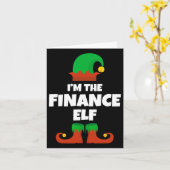 Carte Je suis La famille des elfes de la finance pyjama (Fleur jaune)