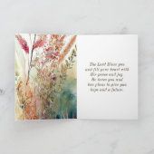 Carte Je suis la fille d'une citation de la foi chrétien (Intérieur)