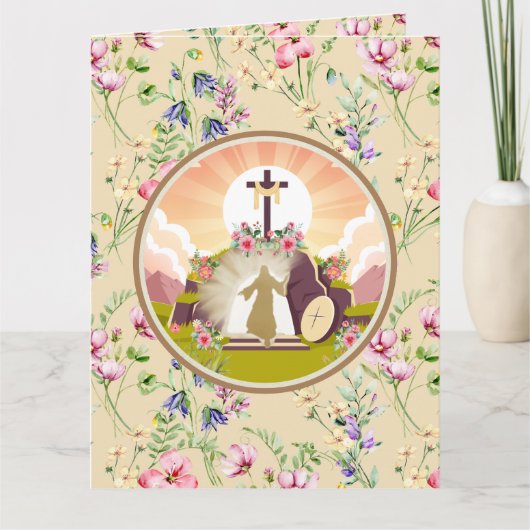 Carte Je suis la résurrection et la vie (Devant)