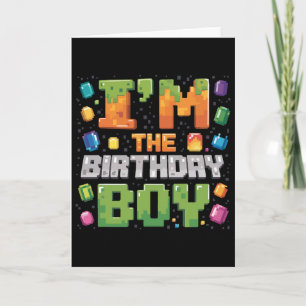 Carte Je suis L'Anniversaire Anniversaire partie Vidéo G
