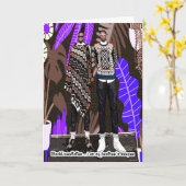 Carte Je suis le gardien de mon frère (Fleur jaune)