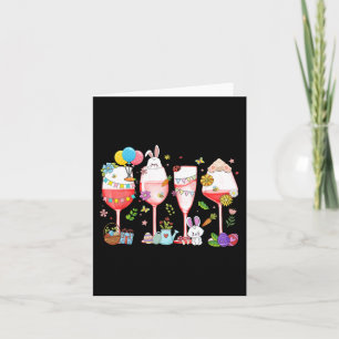 Carte Je suis Le Lapin Drunk Pâques Boissons Fun Pâques