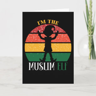 Carte Je Suis Le Lutin Musulman Correspondant à Noël