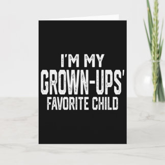Carte Je suis l'enfant préféré de mes grands-parents T-s