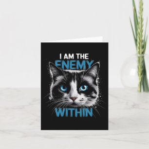 Carte Je Suis L'Ennemi Dans Le Vote De L'Élection Trump 