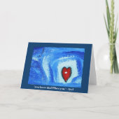 CARTE "JE SUIS L'ÉTERNEL QUI TE GUÈRE" (Dos)