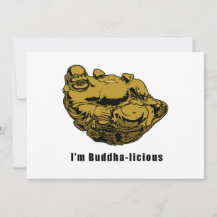 Carte Je suis licieux de Bouddha