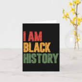 Carte Je suis Noir Histoire 1 (Fleur jaune)