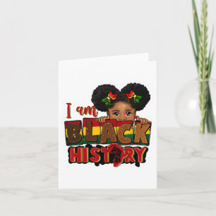 Carte Je Suis Noir Histoire Junetdix Black Melanin Kid G