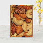 Carte Je suis Nuts à ton sujet ! (Fleur jaune)