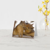 Carte Je suis NUTS AU SUJET DE VOUS ! (Fleur jaune)