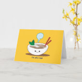 Carte Je suis Pho Real (Fleur jaune)