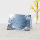 Carte Je suis plus proche de toi maintenant que je ne l' (Fleur jaune)