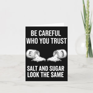 Carte Je suis prudent avec qui je fais confiance le sucr