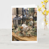 CARTE JE SUIS RECONNAISSANT POUR "VOUS" DE REMERCIER (Fleur jaune)