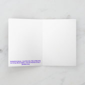 Carte Je suis Shekinah Glory Grey Card (Intérieur)