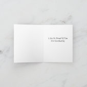 Carte Je Suis Si Fière De Vous (Intérieur)