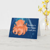 Carte Je suis Squishy (Fleur jaune)
