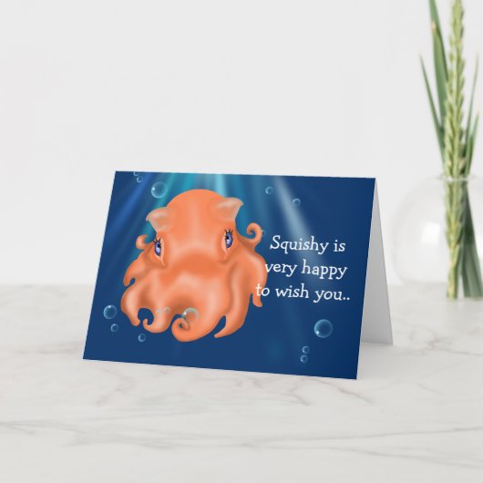 Carte Je suis Squishy (Devant)