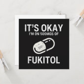 Carte Je suis sur 500 mg de Fukitol (Devant/Arrière en situation)