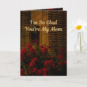 Carte Je suis tellement content que tu sois ma maman (Pr