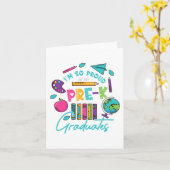 Carte Je Suis Tellement Fier De Mes Diplômés De Pré-K De (Fleur jaune)