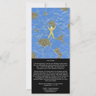 Carte Je suis totalement et tout s'effondre - Long Card