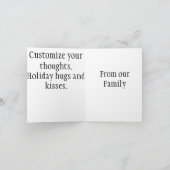 Carte Je suis toujours avec toi Cardinal Rouge (Intérieur)