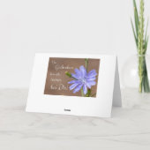 Carte Je suis toujours avec toi dans mes pensées ! (Dos)