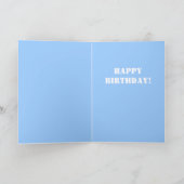 Carte Je suis un aujourd'hui (Intérieur)