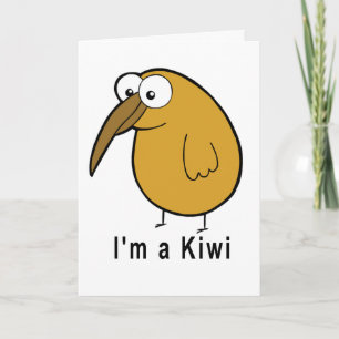 Carte Je suis un kiwi