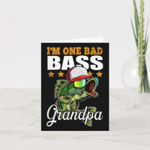Carte Je suis un super grand-père B pêchant pour la fête