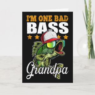 Carte Je suis un super-papi D B pêcheau cadeau de fête d