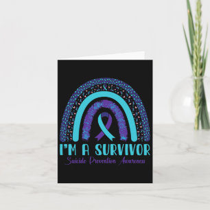Carte Je suis un survivant de la prévention du suicide L