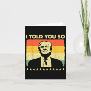 Carte Je T'Ai Dit À Des Supporters Patriotes Patriotes S