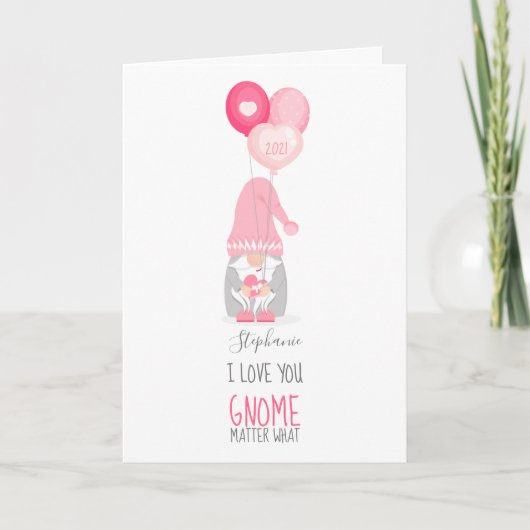Carte Je T'Ai Donné Peu Importe Quoi Que Ce Soit (Devant)