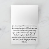 Carte Je t'aime (Intérieur)