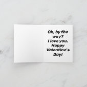 Carte Je T'Aime (Intérieur)