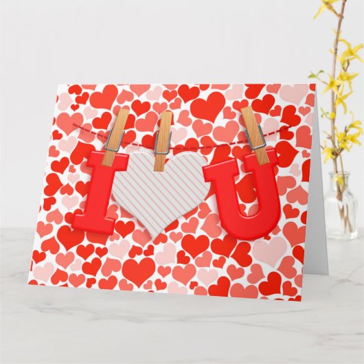 CARTE JE T'AIME (Fleur jaune)