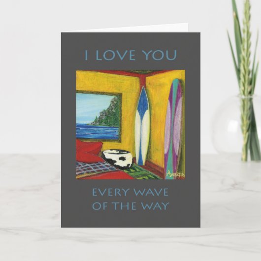 Carte Je t'aime (Devant)