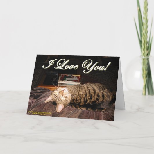 carte "Je t'aime" (Devant)
