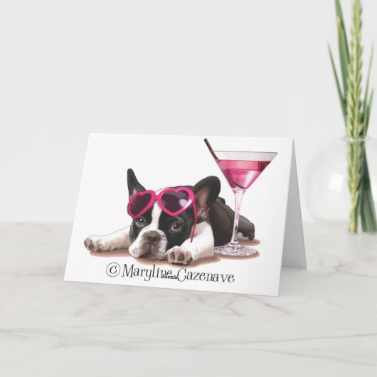 Carte Je t'aime (Dos)