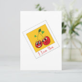 Carte Je T'Aime (Debout devant)