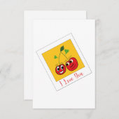 Carte Je T'Aime (Devant / Derrière)