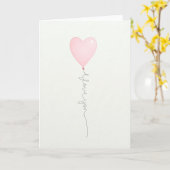 Carte Je t'aime (Fleur jaune)