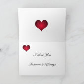 Carte Je t'aime (Intérieur)