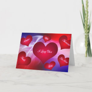 Carte Je t'aime