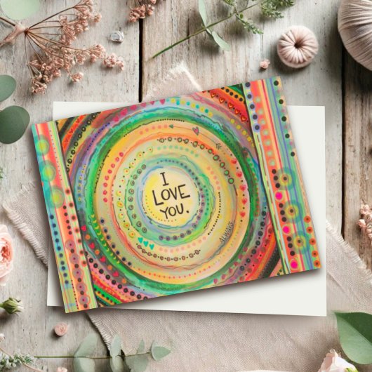 Carte Je t'aime